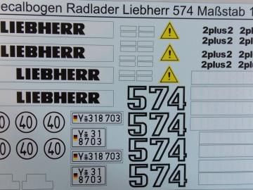 Decal Liebherr